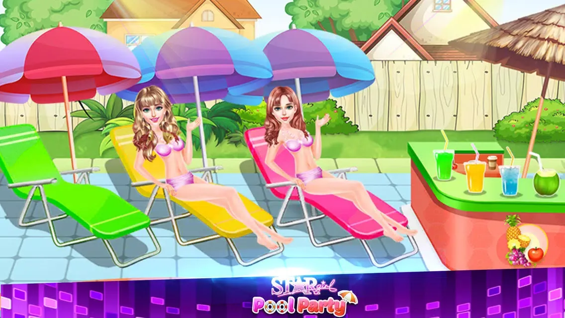 Star Girls Pool Party سکرین شاٹس