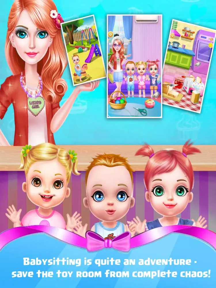 Sweet babysister - Kids game iPad  سکرین شاٹس