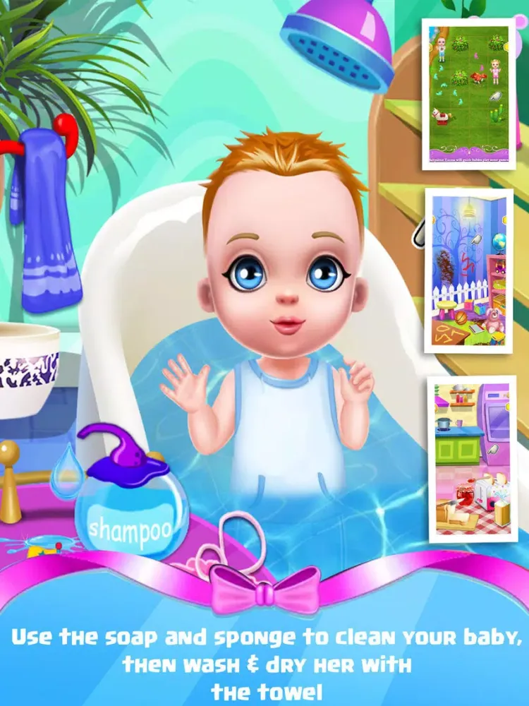 Sweet babysister - Kids game iPad  سکرین شاٹس