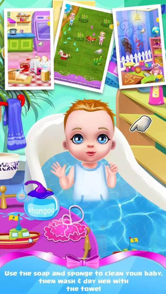 Sweet babysister - Kids game سکرین شاٹس