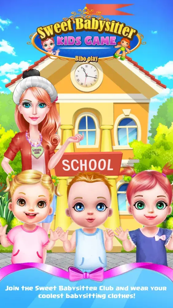 Sweet babysister - Kids game سکرین شاٹس