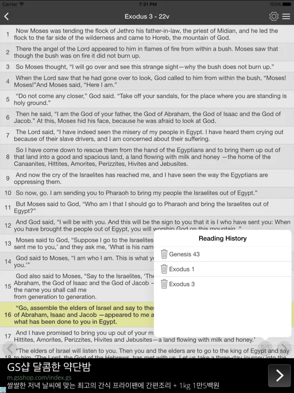 Bibooki NIV Bible iPad 應用截圖