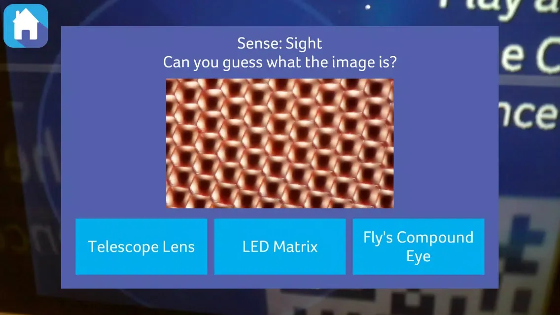 Capturas de tela do Close Up Science Trail
