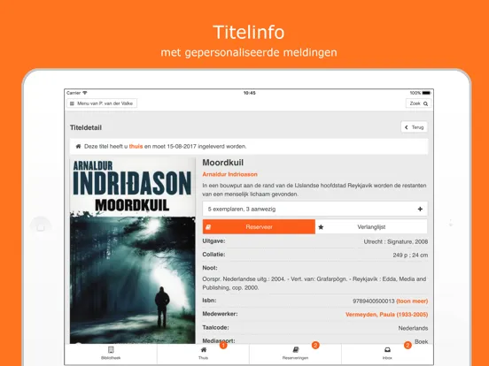 Bibliotheek Wise iPad  سکرین شاٹس