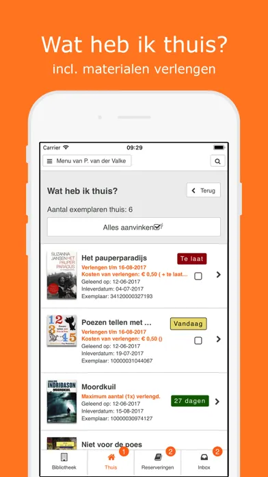 Bibliotheek Wise سکرین شاٹس