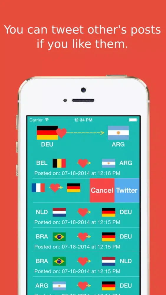 Capturas de tela do I Love Your Country