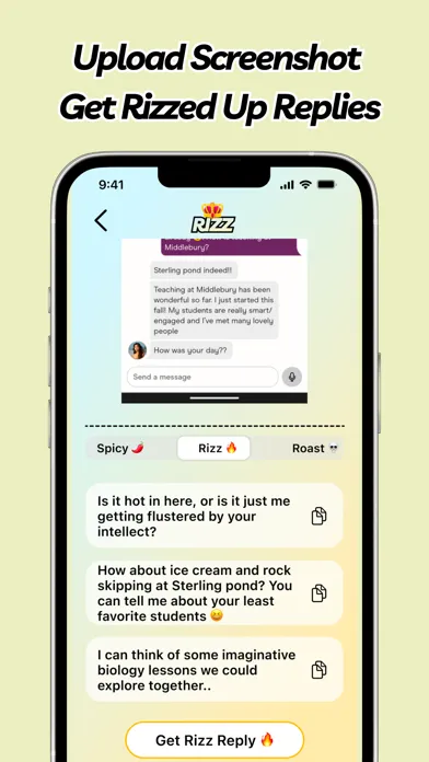 Rizz AI - Dating Wingman Plug Ekran Görüntüleri