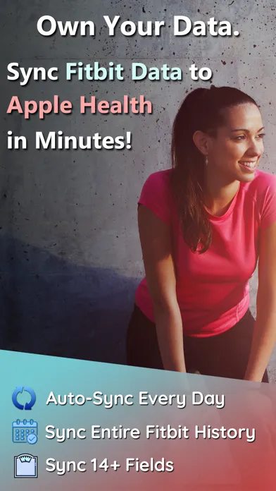 Fitbit to Apple Health Sync Ekran Görüntüleri