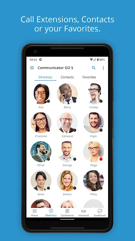 Communicator GO 5 Ekran Görüntüleri