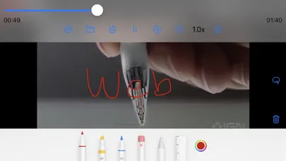 DrawOnVideo - markup on video 스크린샷