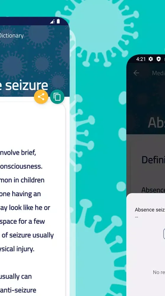 Capturas de tela do Medical Disease Dictionary
