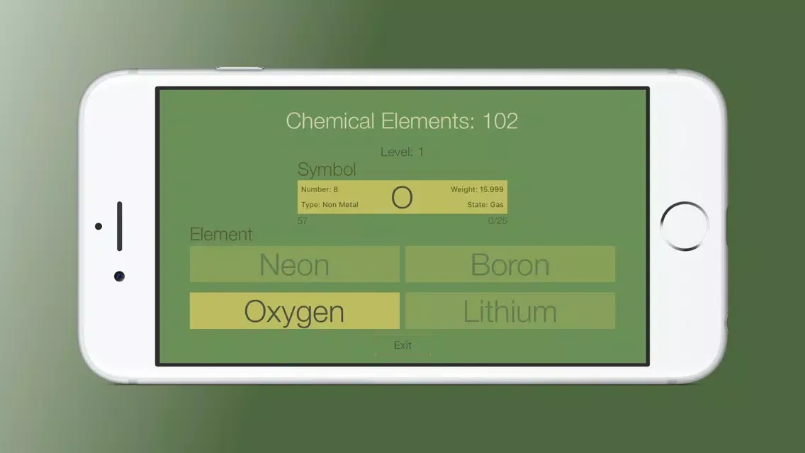 Скриншоты Chemical Elements Trainer
