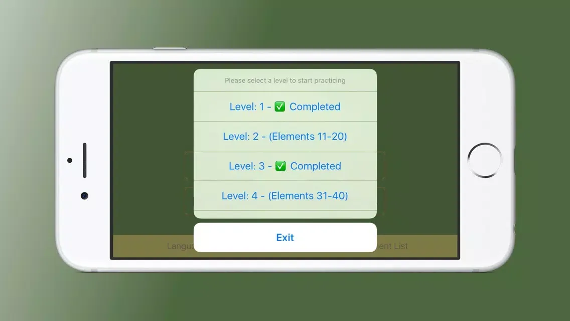 Скриншоты Chemical Elements Trainer