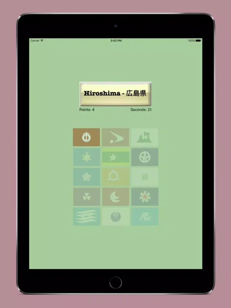 Screenshot di Japanese Prefecture Flags iPad 