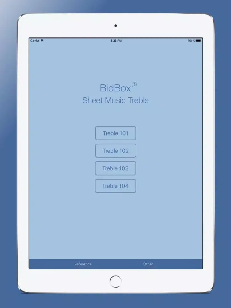 Capturas de tela do Sheet Music Treble iPad 