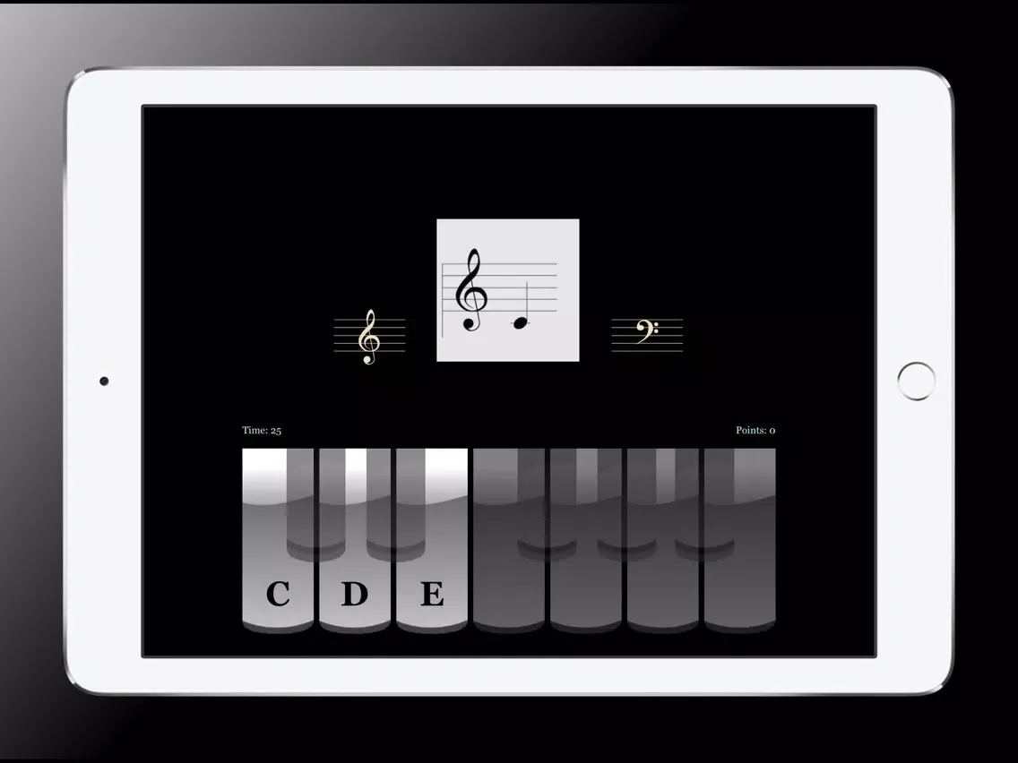 Sight Reading Trainer iPad  スクリーンショット