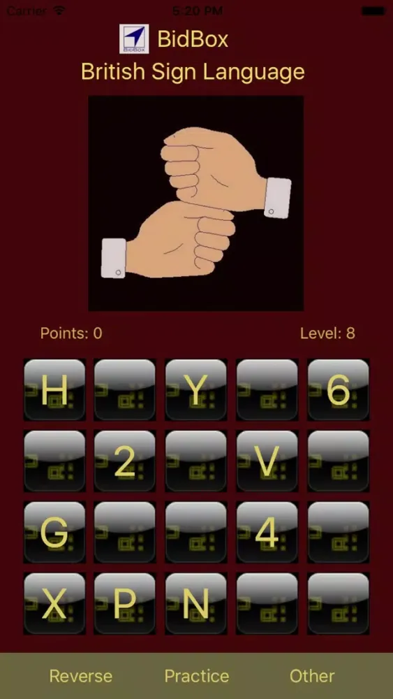 British Sign Language Alphabet 스크린샷