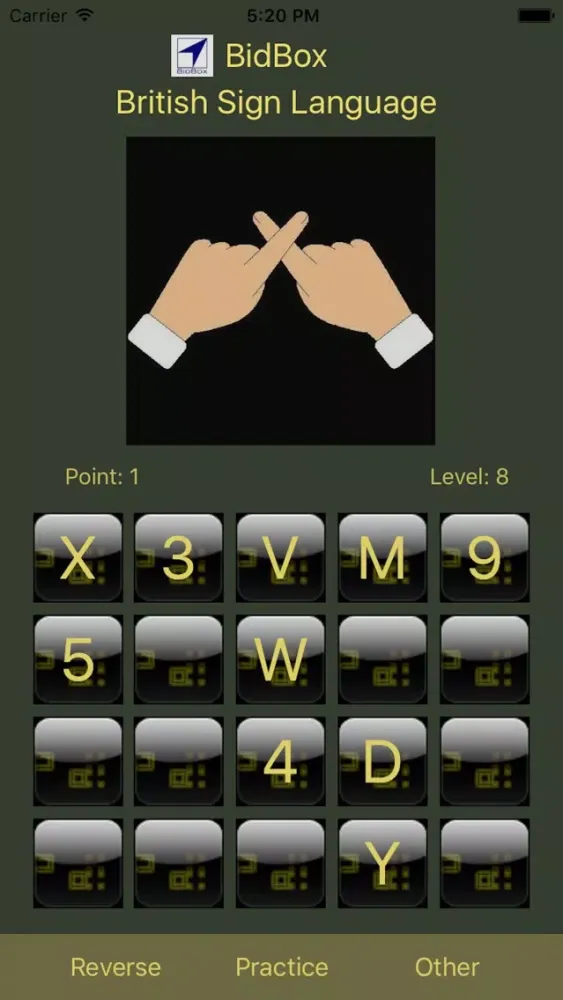 British Sign Language Alphabet 스크린샷
