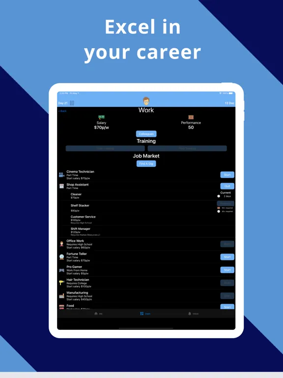 Capturas de tela do Life Sim: Your World, Your Way iPad 