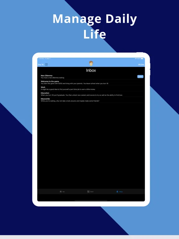 Capturas de tela do Life Sim: Your World, Your Way iPad 