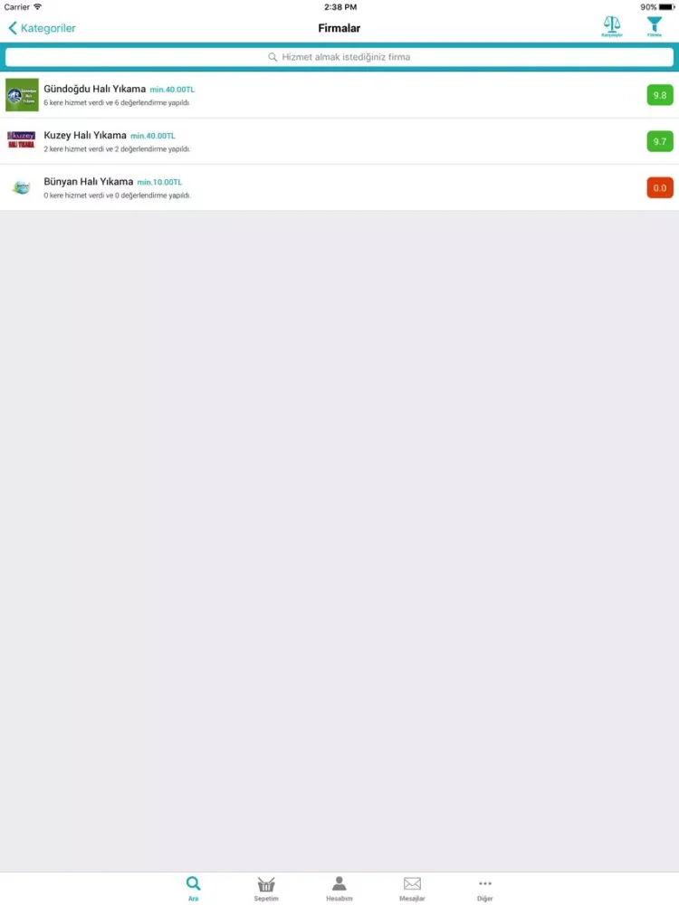 تصاویر Bidoluhizmet - Mahallenizdeki Firmalar Burada iPad 