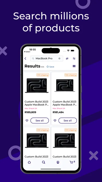 ภาพหน้าจอของ Bob Shop – formerly bidorbuy