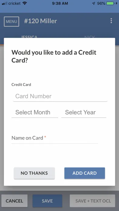 Captures d'écran de SmartPay Anywhere