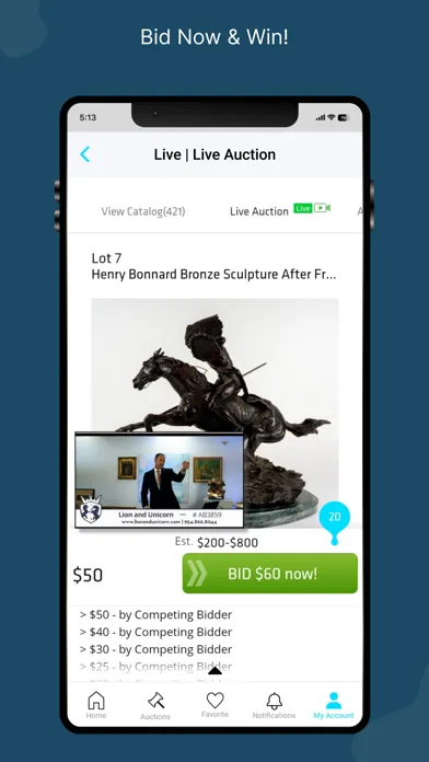 Bidsquare Auctions & eCommerce स्क्रीनशॉट
