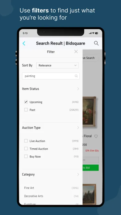 Bidsquare Auctions & eCommerce स्क्रीनशॉट