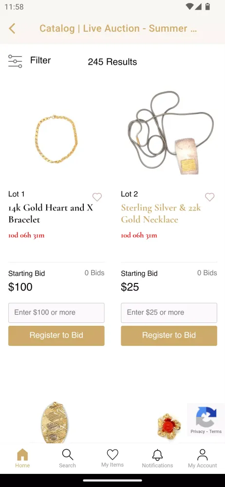 Associated Estate Auctions Screenshots