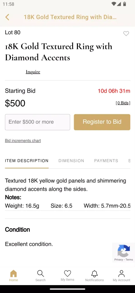 Associated Estate Auctions Screenshots