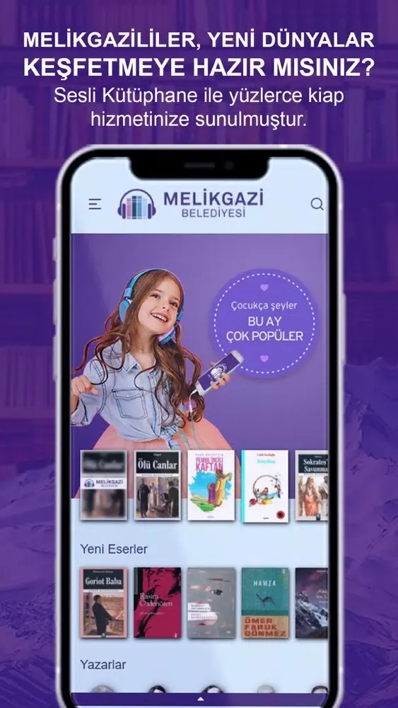 Capturas de pantalla de Melikgazi Kitap
