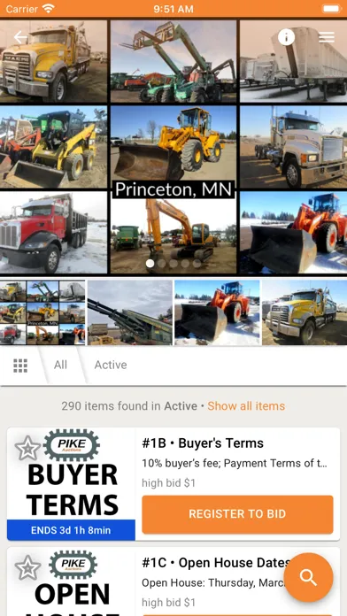 Hansen Auction Group Screenshots