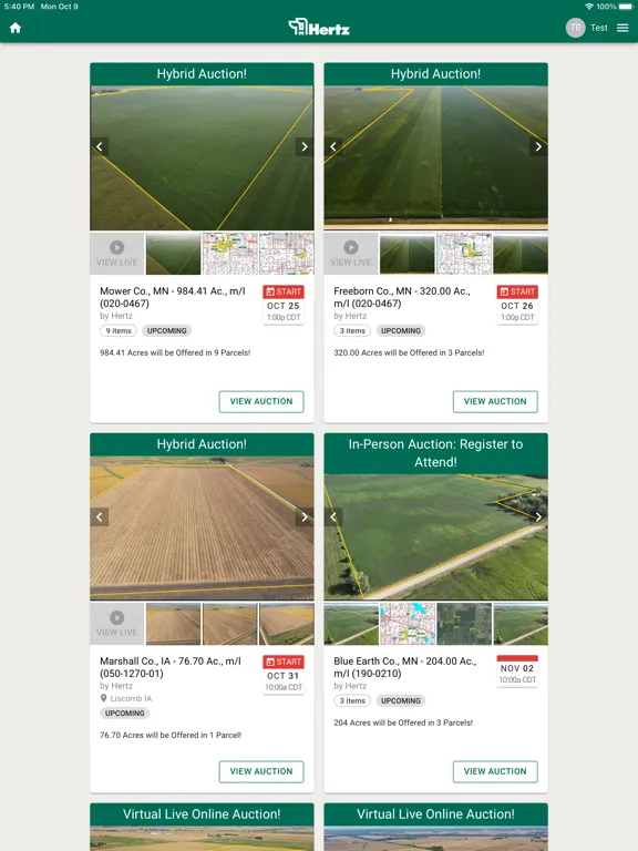 Hertz Real Estate iPad  स्क्रीनशॉट