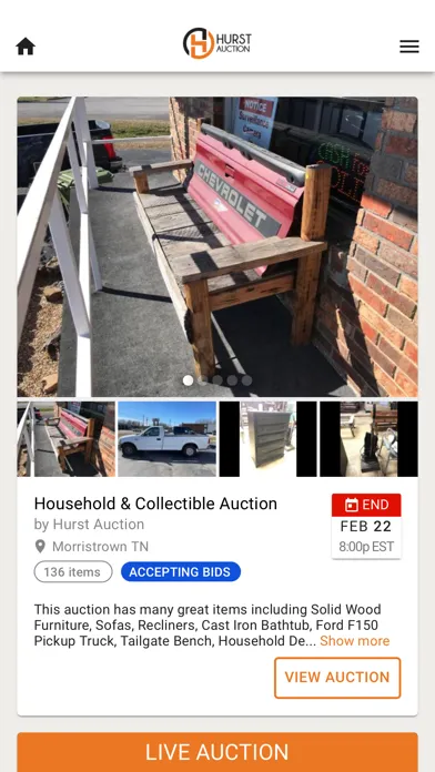Hurst Auction应用截图
