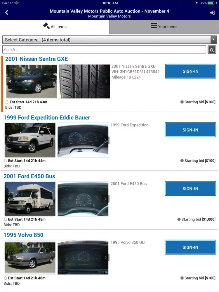 Mountain Valley Motors iPad  स्क्रीनशॉट