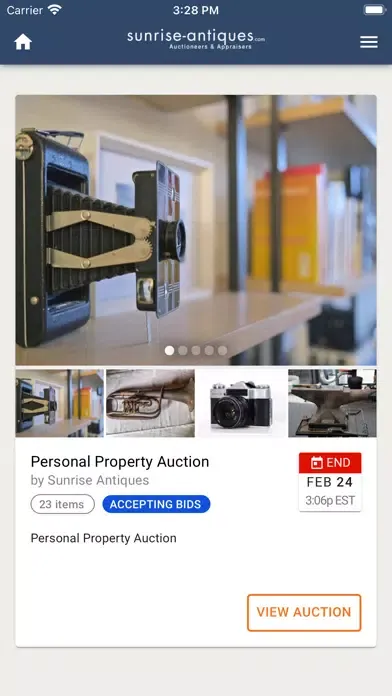 Sunrise Antiques应用截图