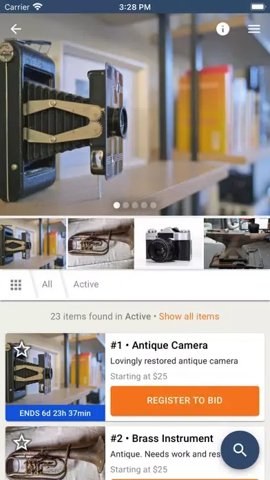 Sunrise Antiques应用截图