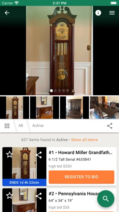 Todd Thompson Auctions Screenshots