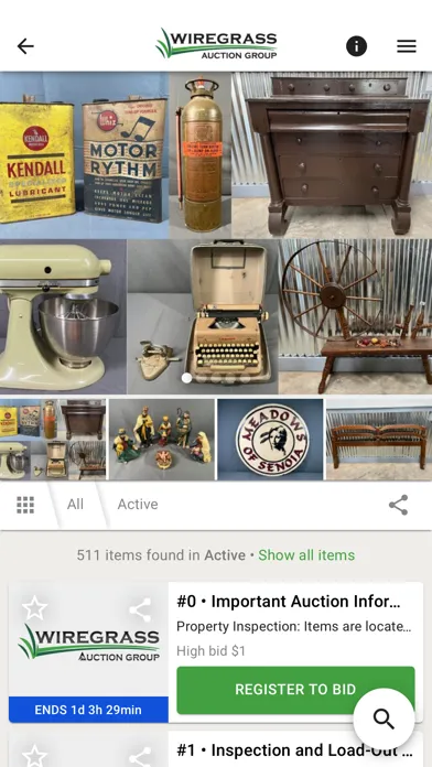 Скриншоты Wiregrass Auction Group