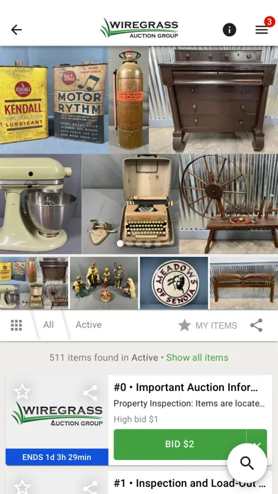 Скриншоты Wiregrass Auction Group