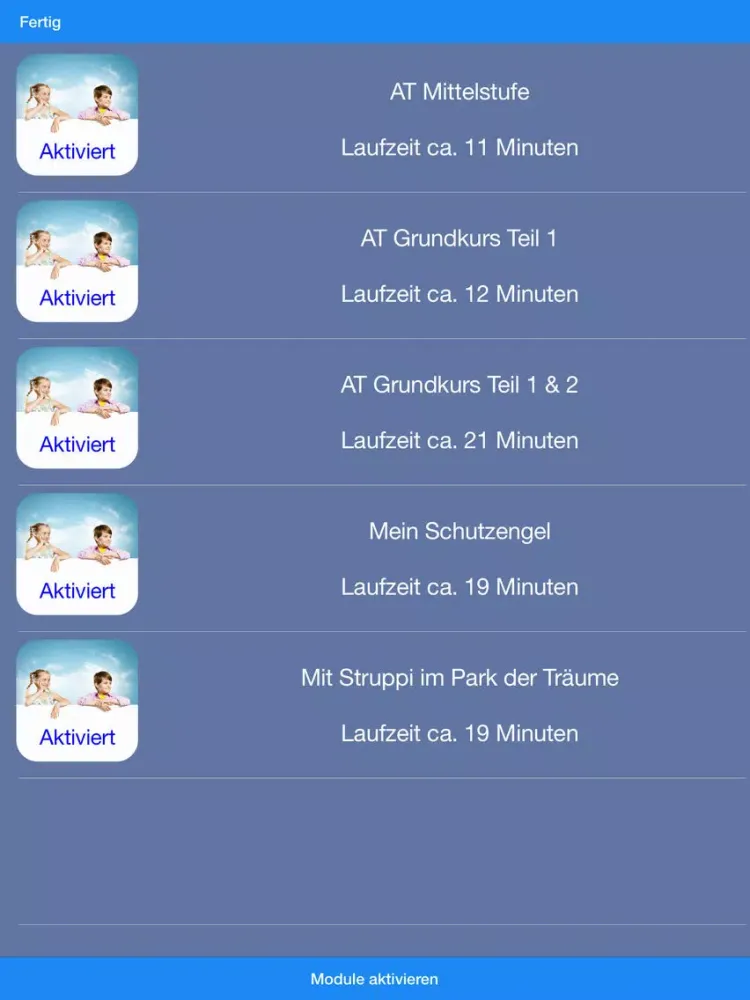 صور Autogenes Training für Schüler iPad 