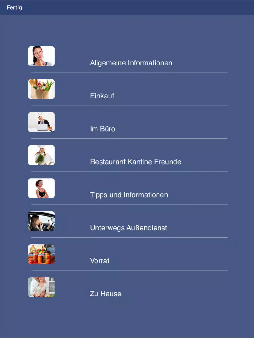 Capturas de pantalla de Eiweiß Diät iPad 