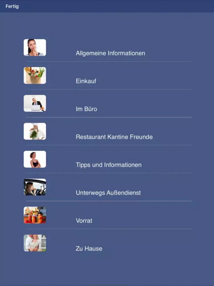 Eiweiß Diät iPad  스크린샷