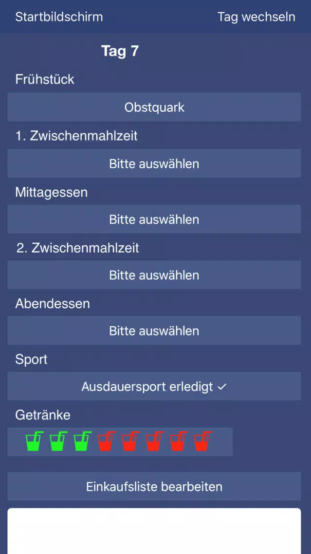 Capturas de pantalla de Eiweiß Diät