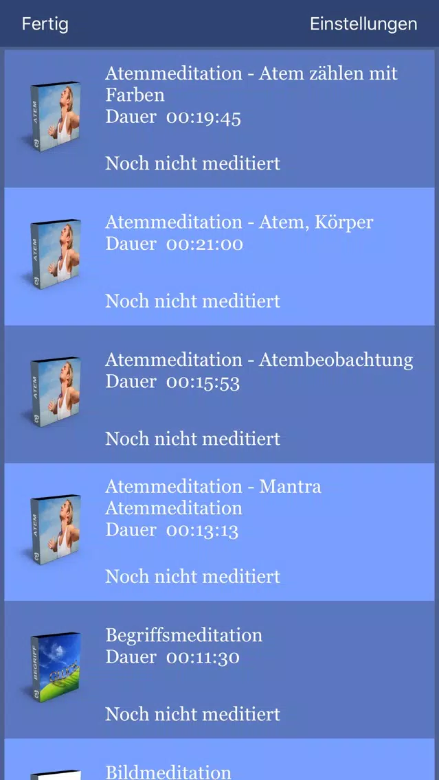 Meditation Pro Vol 1应用截图