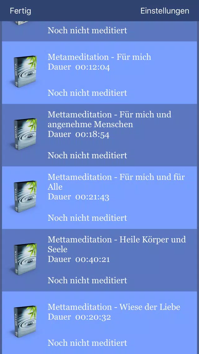Meditation Pro Vol 1应用截图