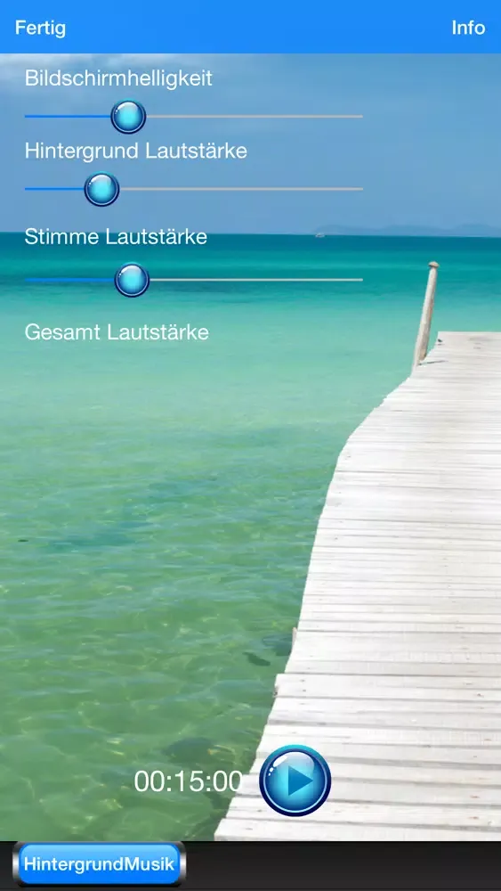 Captures d'écran de Meditation für innere Ruhe