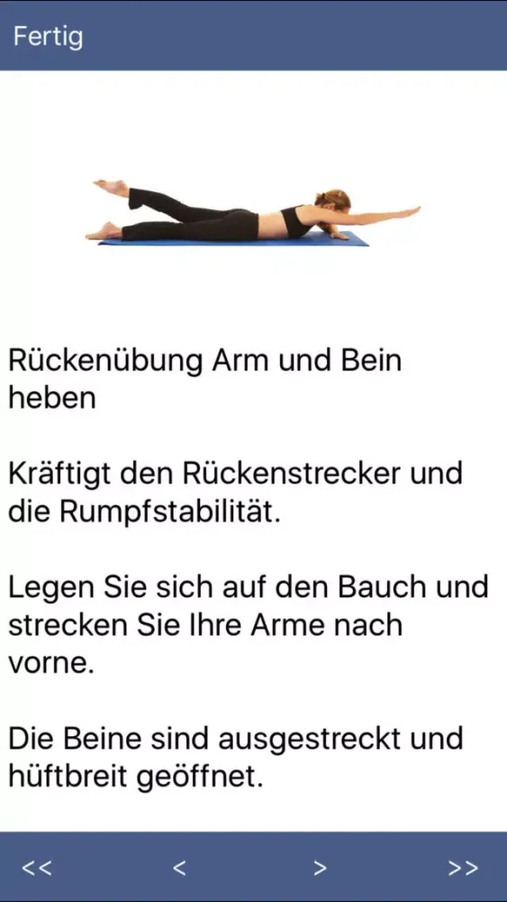 Capturas de pantalla de Wirbelsäule intensiv