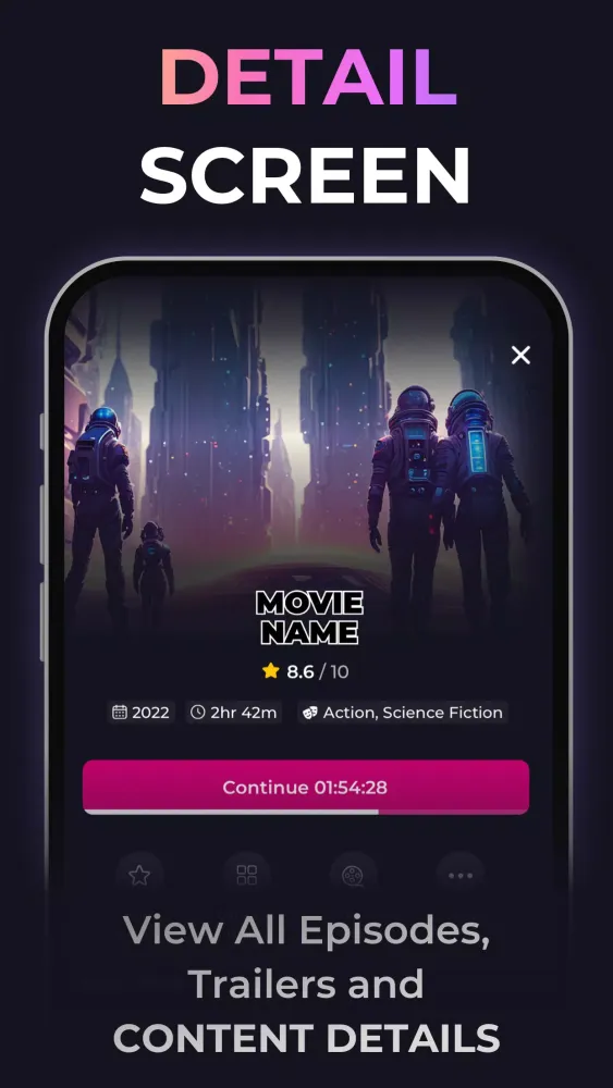 OPUS IPTV Smarters Player Live Screenshots